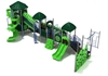 PMF044 - Carolina Woods Large Playground Equipment - Ages 5 To 12 Yr - Back