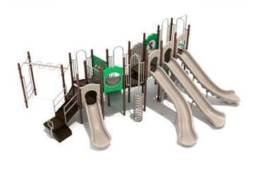 PKP245 - Thousand Oaks Large Commercial Playground Equipment - Ages 5 To 12 Yr - Front