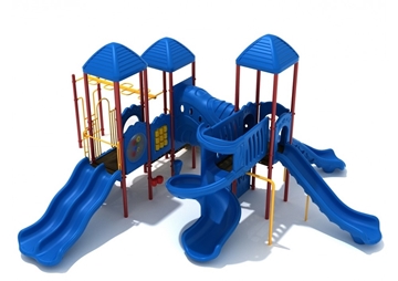 PKP304 - Electric City Commercial Grade Playground Equipment - Ages 5 To 12 Yr - Front