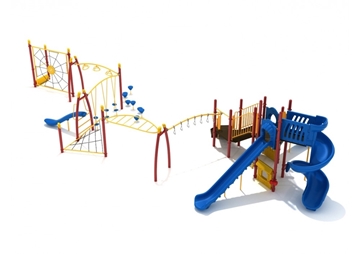PMF017 - Wrangell Park Structures Playground Equipment - Ages 5 To 12 Yr - Front