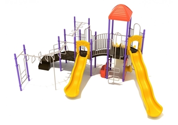 PKP272 - Minocqua Commercial Park Playground Equipment - Ages 5 To 12 Yr  - Front
