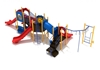 PKP124 - Mountain View School Playground Set - Ages 5 To 12 Yr - Back