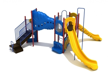 PKP303 - Shorewood Forest Commercial Grade Playground Equipment - Ages 5 To 12 Yr   - Front