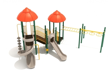 PMF016 - Shasta Commercial Grade Playground Equipment - Ages 5 To 12 Yr - Front
