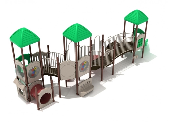 PKP239 - Merrimack School Playground Equipment - Ages 5 To 12 Yr - Front
