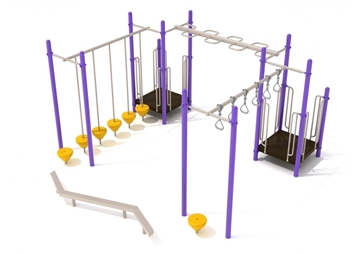 PKP161 - North Bethesda Climbing Playground Equipment- Ages 5 To 12 Yr - Front