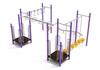 PKP161 - North Bethesda Climbing Playground Equipment- Ages 5 To 12 Yr - Back