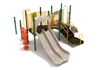PKP197  - Pontiac Commercial Daycare Playground Equipment - Ages 2 To 12 Yr  - Back