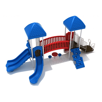 PKP222 - Scranton Commercial Daycare Playground Equipment - Ages 2 To 12 Yr - Front