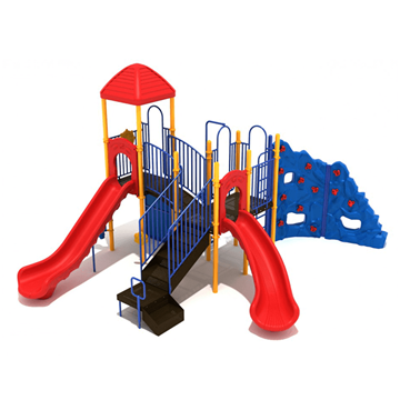 PKP227 - Thermopolis School Playground Set - Ages 5 To 12 Yr - Front