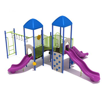 PKP273 - Ladysmith Commercial Park Playground Equipment - Ages 5 To 12 Yr - Front