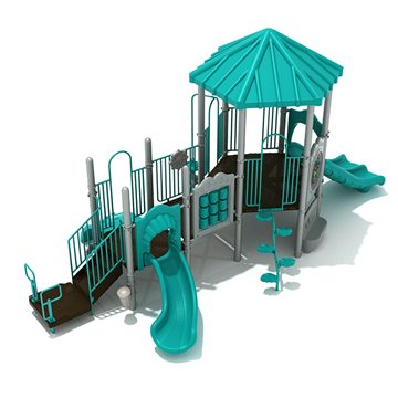 PMF051 - Briarstone Villas Playground Equipment For Preschools - Ages 2 To 12 Yr - Front