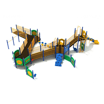 PFA009 - Cypress Preserve Fully Accessible Park Structures Playground Equipment - Ages 5 To 12 Yr - Front