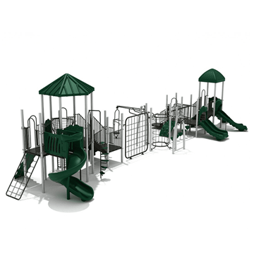 PMF058 - Foxdale Reserve Commercial Children's Play Equipment - Ages 5 To 12 Yr - Front