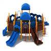 PMF061 - French Quarter Public Park Playground Equipment - Ages 5 To 12 Yr - Back