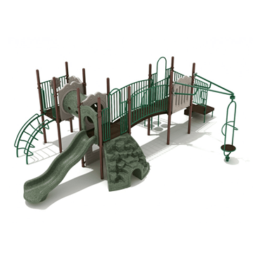 PKP169 - Grand Rapids Commercial Park Playground Equipment - Ages 5 To 12 Yr - Front