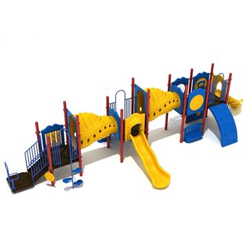 PMF069 - Mendenhall School Yard Play Structures - Ages 2 To 12 Yr - Front