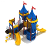 PCT026 - Paddock Point Castle Commercial Grade Playground Equipment - Ages 2 To 12 Yr  - Back