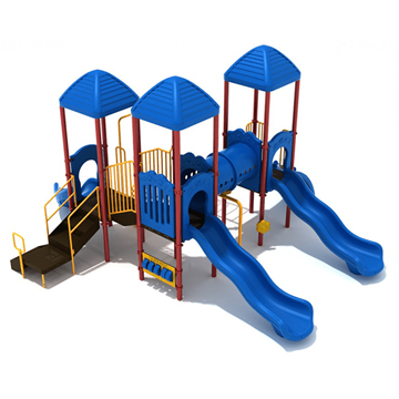 PKP193 - Riverdale Daycare Outdoor Playground Equipment - Ages 2 To 12 Yr - Front