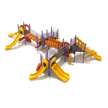 PMF050 -  Royal Troon Park Structures Playground Equipment - Ages 2 To 12 Yr - Front