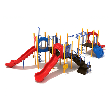PKP174 - Santa Rosa Commercial Grade Playground Equipment - Ages 5 To 12 Yr - Front