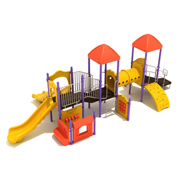 PKP209 - Steamboat Springs Playground Equipment For Daycares - Ages 2 To 12 Yr - Front