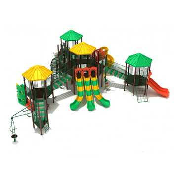PMF063 - Tall Timbers Park Playground Equipment - Ages 5 To 12 Yr - Front