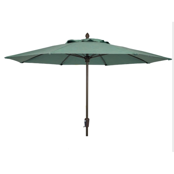 Fiberbuilt Market Umbrella 9 Foot Octagon with Two Piece Powder Coated Pole