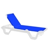 Marina Plastic Resin Sling Stack-able Chaise Lounge