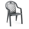 Savannah Plastic Resin Stacking Armchair