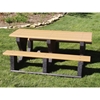 Rectangular Recycled plastic Picnic Table