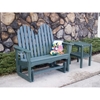 Polywood Adirondack Recycled Plastic 48 In. Glider Bench