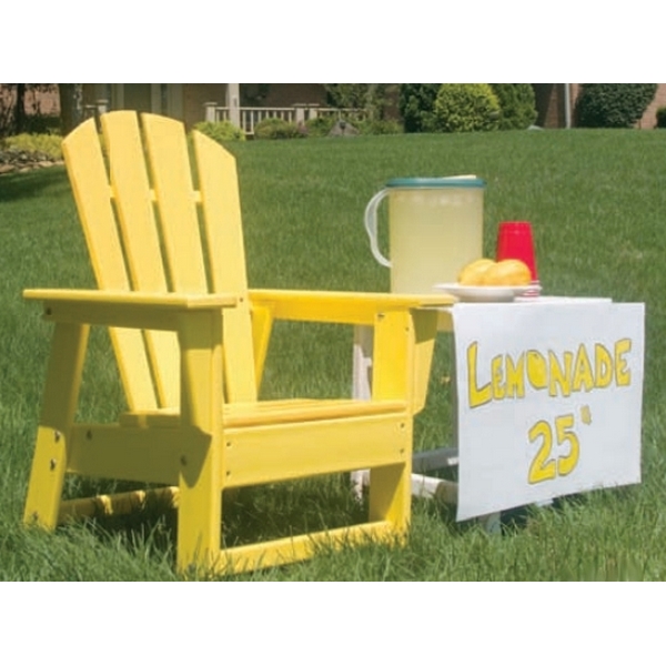 Picture of Polywood Kids Adirondack South Beach Dining Chair Recycled Plastic