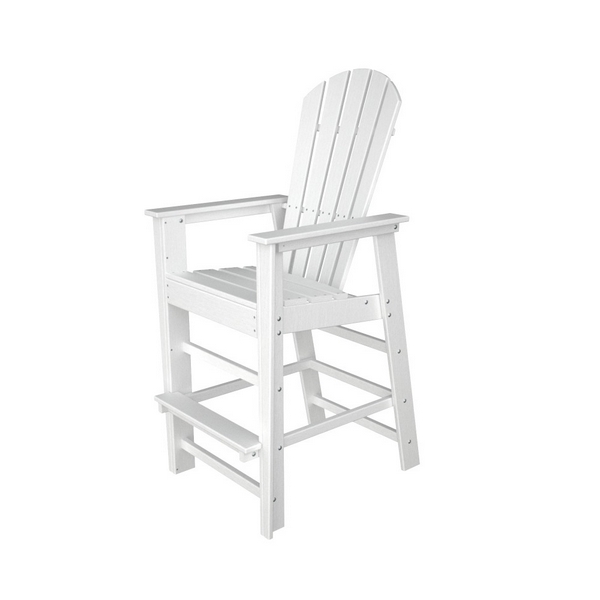Picture of Polywood South Beach Bar Chair Recycled Plastic