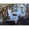 Polywood Adirondack Chair Tete-a-Tete Recycled Plastic