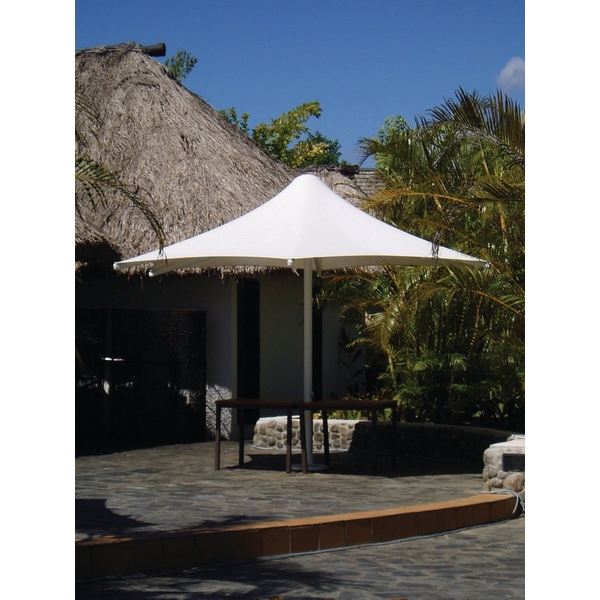 Picture of Skyspan 13 Ft. Square Umbrella PVC Coated Polyester  with Aluminum Frame