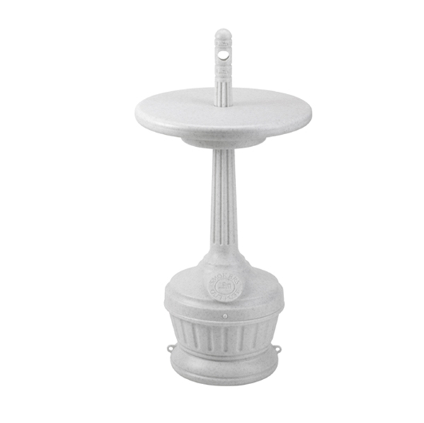 Smokers Outpost with Table Outdoor Cigarette Ashtray