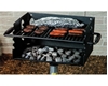 300 Square In. Flip Style Welded Steel Park Grill
