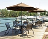 9' Telescope Casual Commercial Market Umbrella