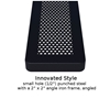 Picture of 46" Octagonal Thermoplastic Perforated Picnic Tables with Attached Seats, Portable