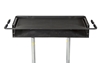 Group Grill 860 Square In. Welded Steel with two Galvanized 2 3/8 In. Pedestals