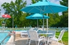 7.5 Foot Octagonal Aluminum Market Umbrella with Marine Grade Fabric