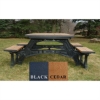Picture of 8 ft. Wheelchair Accessible Recycled Plastic Picnic Table, 414 lbs.