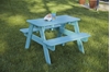 Picture of Polywood Kids Collection Children's Picnic Tables Recycled Plastic