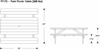 Picture of 6 ft. Rectangular Recycled Plastic Picnic Table, 288 lbs.