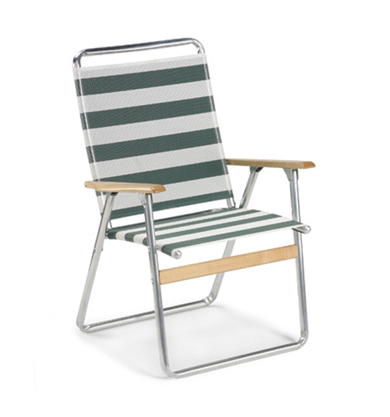 Picture of High Back Folding Beach Arm Chairs, 14 lbs. Case Pack of 2.