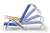 Set of 2 Original Mini-Sun Chaise Folding Beach Chairs