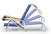 Picture of Set of 2 Original Mini-Sun Chaise Folding Beach Chair with Dual Cup Holders, 14 lbs.