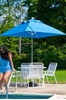 7 ½ ft. Square Fiberglass Market Umbrella