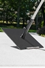 Powder Coated Steel Plate 75lb. Umbrella Base with Wheels